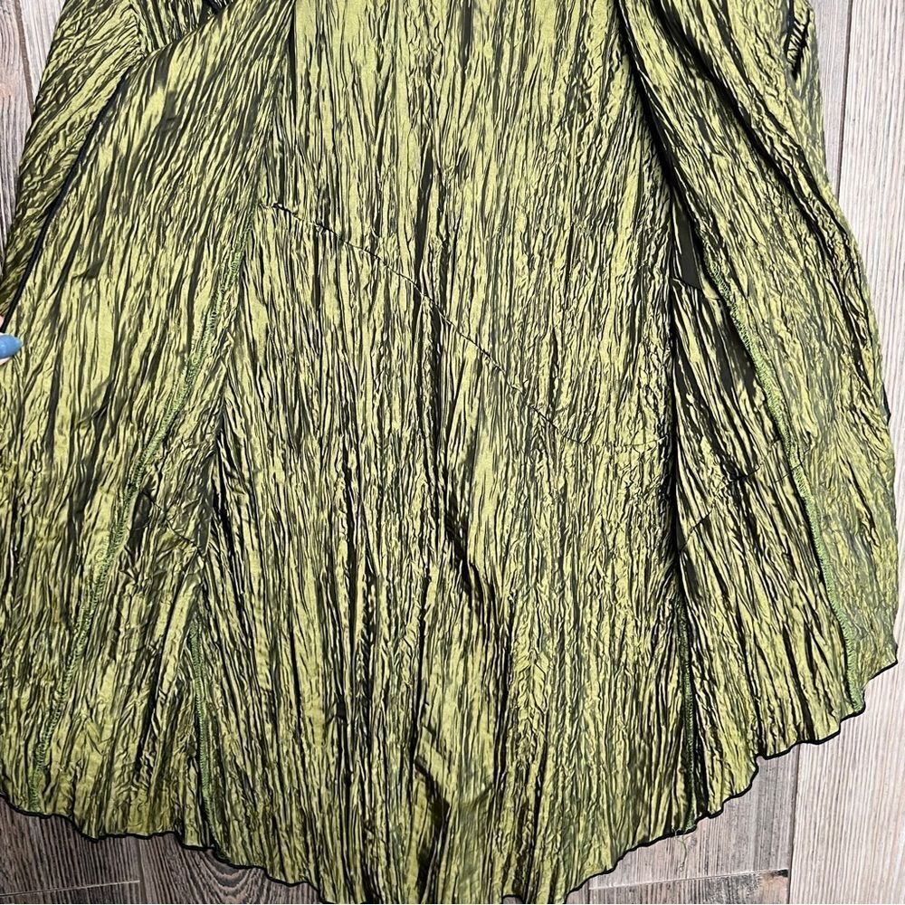 Vintage 90s jacket crinkle fabric - Picture 6 of 9